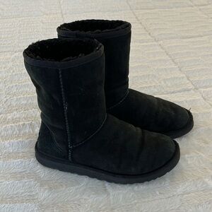 Black UGG boots